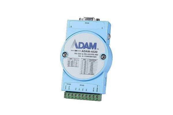 Преобразователь интерфейсов Advantech ADAM-4520 из RS-232 в RS-422/485 с гальванической изоляцией 