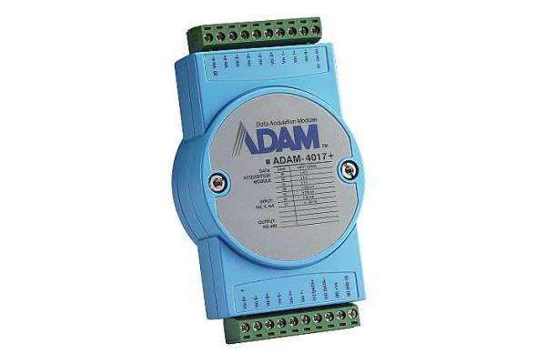 8-ми канальный модуль аналогового ввода Advantech ADAM-4017 с интерфейсом RS-485 и Modbus/RTU