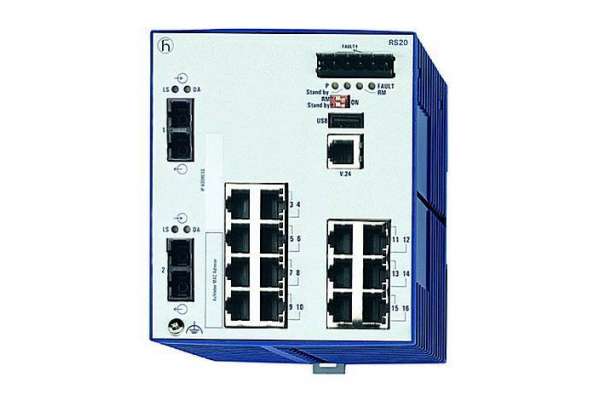 OpenRail Ethernet коммутаторы HIRSCHMANN RS20, RS30, RS40
