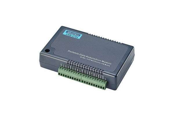 Многофункциональный модуль 14-бит АЦП Advantech USB-4704, 12-бит ЦАП и 8 бит дискретный ввод/вывод, 32 бит счетчик с интерфейсом USB для информационно-измерительных систем