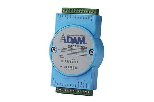 RS-485 Модуль Advantech ADAM-4055 на 16 изолированных цифровых входов/выходов с Modbus