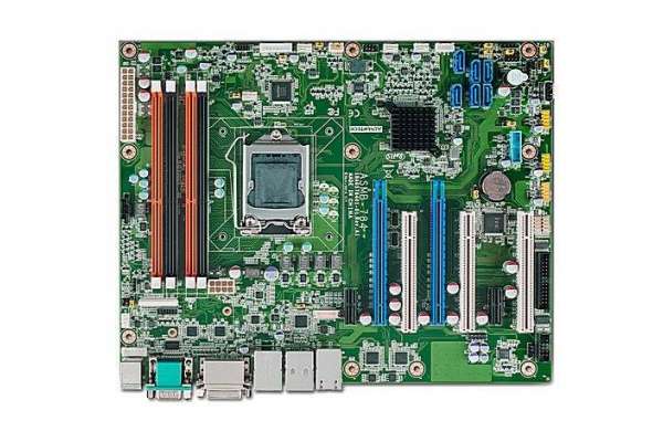 Промышленная плата Advantech ASMB-784 под LGA1150 процессор Xeon E3-1200, чипсет C226, 4 PCI, 4 Gigabit Etherne