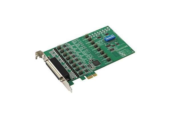 8-ми портовая коммуникационная плата Advantech PCIE-1620 и PCIE-1622 с шиной PCIe x1 и гальванической развязкой