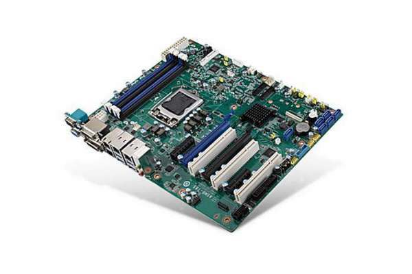 Промышленная ATX материнская плата Advantech ASMB-785 под LGA1151 процессор Xeon E3-1200 v5, C236, 4 GbE LAN, 2 слота PCIe x16, слот PCIe x4, 3 слота PCI, 4 порта Gigabit Ethernet, 6 COM портов