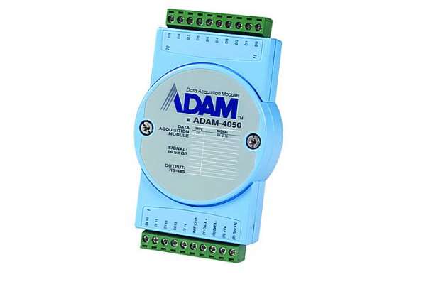 5-ти канальный модуль дискретного ввода/вывода (7+8 бит) Advantech ADAM-4050 с последовательным интерфейсом RS485
