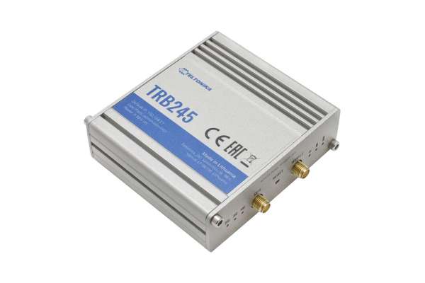 Industrial m2m lte gateway Teltonika-TRB245 4G/LTE (Cat 4), 3G, 2G with RS232/RS485 