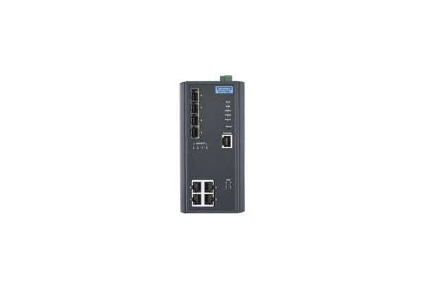  Managed Ethernet Industrial PoE Switch EKI-7708G-4FP