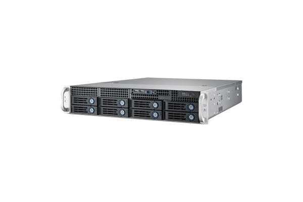 2U Rackmount Chassis Advantech HPC-7282  for MircoATX/ATX Server Board with 8 Hot-swap Drive Bays, 7 Low Profile Expansion Slots