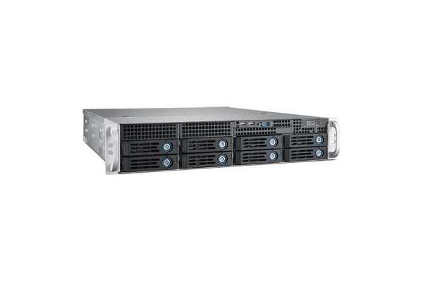 2U Rackmount Chassis Advantech HPC-7282  for MircoATX/ATX Server Board with 8 Hot-swap Drive Bays, 7 Low Profile Expansion Slots