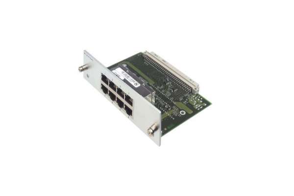 Cost-effective 19" managed switches of the Hirschmann MACH100, from 8 to 24 ports, with a choice of a fully gigabyte configuration and uplinks of up to 10 gigabits, for office buildings