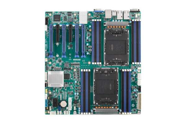 Промышленная серверная плата с Dual LGA4677 процессором Intel® Xeon® 4 поколения EATX Advntech с 16 DDR5, 4 PCIe x16, 9 SATA3.0, 6 USB 3.2 (Gen1), Dual 10GbE и IPMI ASMB-927