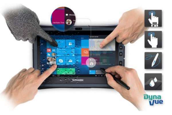 Compact, feature-rich rugged tablet with 10th Gen Intel® CPU, fanless U11I