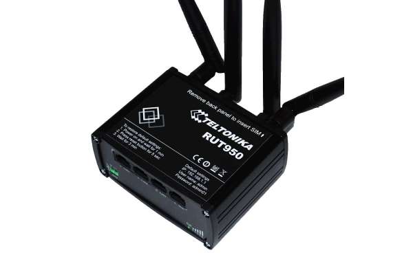 LTE-маршрутизатор Teltonika RUT950 для професійних додатків, на 2 SIM-карти, з Wi-Fi та 4 портами Ethernet
