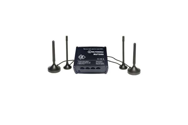 LTE-маршрутизатор Teltonika RUT950 для професійних додатків, на 2 SIM-карти, з Wi-Fi та 4 портами Ethernet