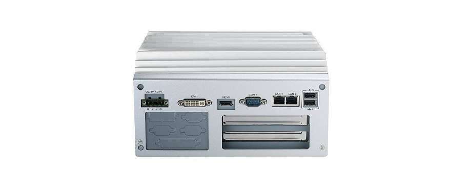 Advantech ARK-3440 Embedded Fanless Computer with Intel® Core i7 610E with PCI and PCIe x1 / x4 expansion slots