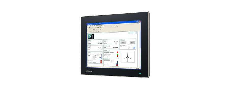 15” XGA Industrial Monitor with Resistive Touch Control, Direct VGA/DP, and Wide Operating Temperature Range Advantech FPM-7151T