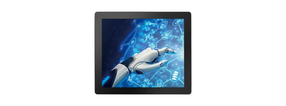 15" Fanless Multi-Touch Computer Vecow 1024 x 768 (4:3) XGA TFT LED LCD supports -5°C to 55°C operating temperature MTC-7015