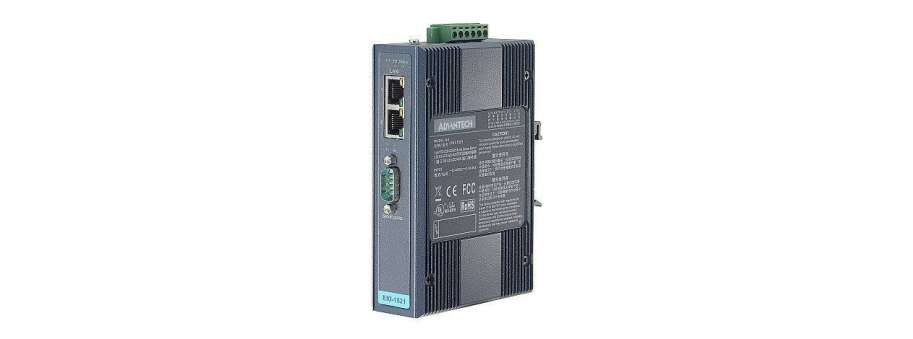 Сервер послідовних портів RS 232/485 Advantech EKI-1521 з гальванічною розв'язкою і ESD захистом