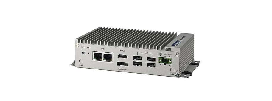 Компактный промышленный компьютер Advantech UNO-2362G на AMD T40E с 2ГБ ОЗУ и модулями ввода/вывода iDoor
