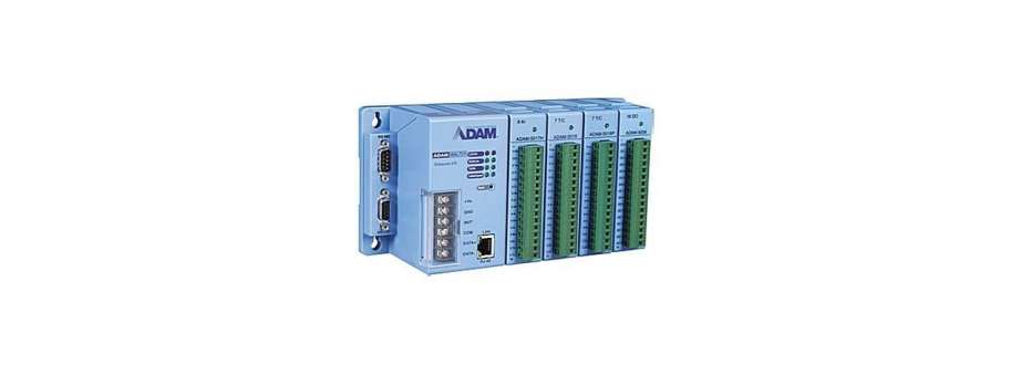 Программируемый PC совместимый контроллер Advantech ADAM-5510 для установки 4 или 8 модулей ввода/вывода