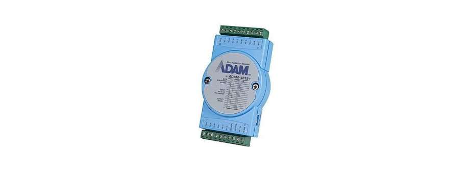 8-ми канальний модуль аналогового введення з підтримкою термопар J, K, T, R, S, B і E Advantech ADAM-4019 + з RS-485 і Modbus / RTU