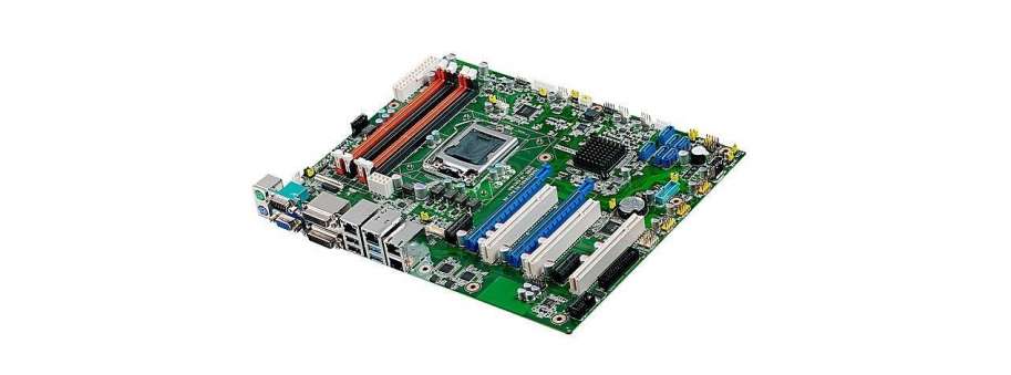 Промислова плата під LGA1150 процесор Xeon E3-1200  2 слоти PCIe x16, 3 слоти PCI, 4 порти Gigabit Ethernet Advantech ASMB-784 