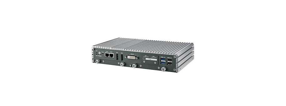 Промышленный компьютер Vecow ECS-4000 с POE+ портами, держателями SIM карт и съемными отсеками для HDD/SSD