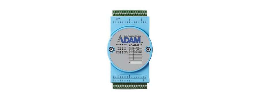 Compact Intelligent Gateway with I/O  ADAM-6717/ ADAM-6750   Advantech