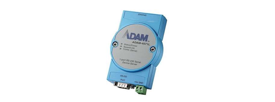 Сервер последовательных портов Advantech ADAM-4571 с изолированным интерфейсом RS-232/RS-422/RS-485