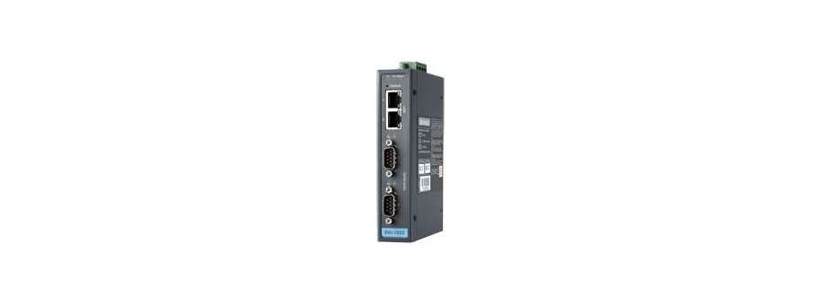 Advantech EKI-1522 2xRS232 / 485 serial port server with galvanic isolation and ESD protection