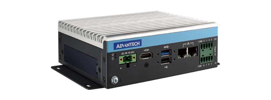 AI Inference System Based on NVIDIA® Jetson™ TX2 NX with 2 x 10/100/1000 Mbps Advantech MIC-710AIT