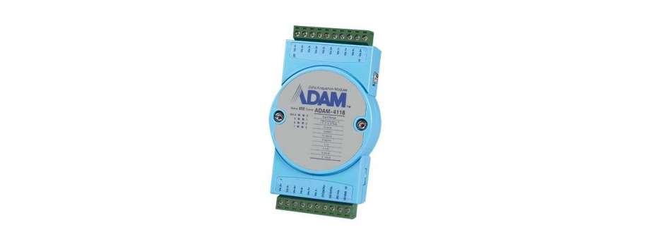 8-канальный модуль повышенной надежности для подключения термопар и с поддержкой Modbus® Advantech ADAM-4118