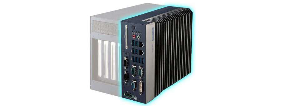 Компактная безвентиляторная система Advantech Intel® 6-го и 7-го поколения Core i MIC-7700