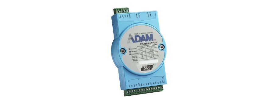 EtherNet/IP модуль Advantech: ADAM-6100EI та PROFINET модуль: ADAM-6100PN, з аналоговим, цифровим входом/вихідом
