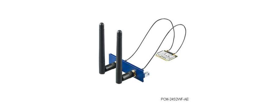 Модуль iDoor Advantech: WiFi / Bluetooth, 2 порта SMA PCM-24S2WF
