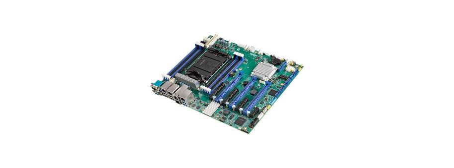 Серверна плата з Intel Xeon Scalable ATX 4-го покоління з 8 модулями пам'яті DDR5, 3 модулями PCIe x16, 8 портами SATA 3, 4 портами USB 3.2 (Gen1), 2 портами 10GbE та IPMI Advantech  ASMB-817