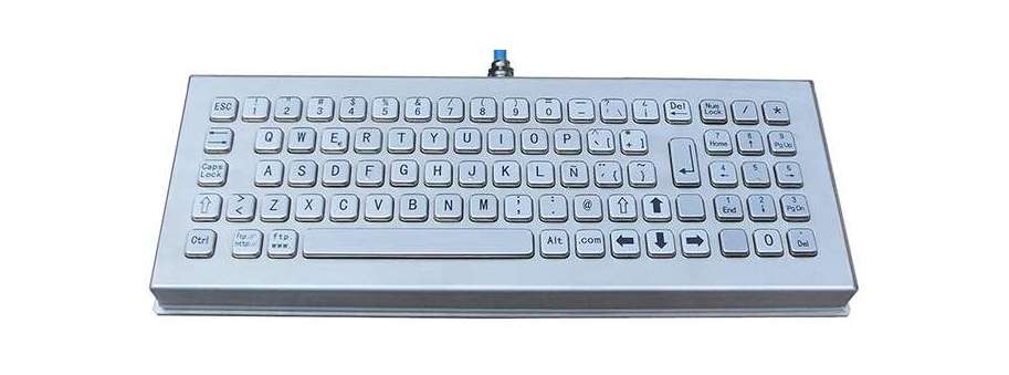 IP67 protected Intrinsically safe industrial keyboard X-key X-NP81D