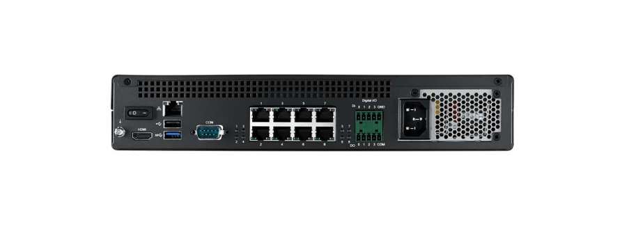 8-ch AI Network Video Recorder Based on NVIDIA® Jetson NANO™ Advantech MIC-710IVA