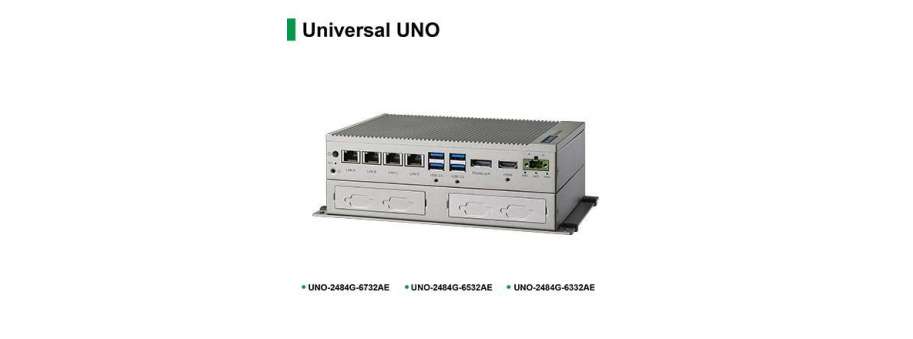 Промисловий комп'ютер Advantech UNO-2484G з процесором Intel® Core™ i7/i5/i3, 8 ГБ DDR4 і технологиєю iDoor
