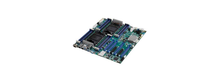Промислова серверна плата з Dual LGA4677 процесором Intel Xeon 4 покоління EATX з 16 DDR5, 4 PCIe x16, 9 SATA3.0, 6 USB 3.2 (Gen1), Dual 10GbE та IPMI  Advantech  ASMB-927