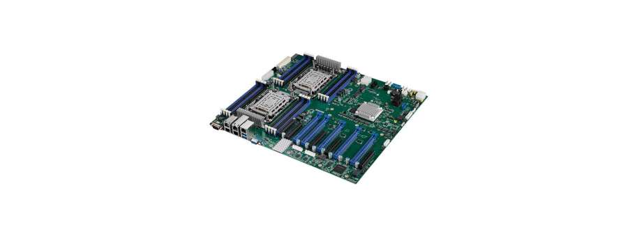 Dual LGA4677 4th Gen Intel® Xeon® Scalable Server Board with 16x DDR5, 5 x PCIe x16, 9 x SATA3, 4 x USB 3.2 (Gen 1), Dual 10GbE, and IPMI Advantech ASMB-977
