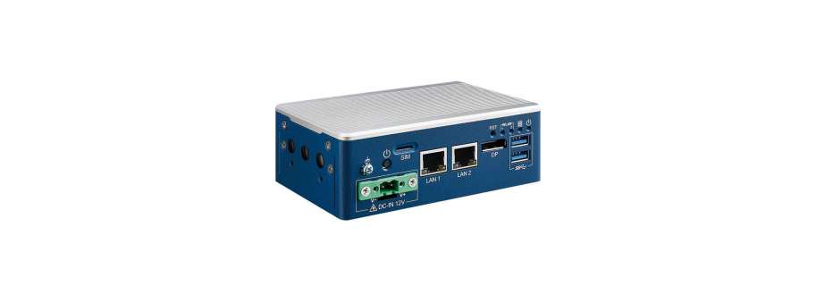 Small Intelligent  fanless industrial PC Vecow  on  Intel Atom® x6211E processor (Elkhart Lake) and -40°C to 70°C operating temperature PBC-1000