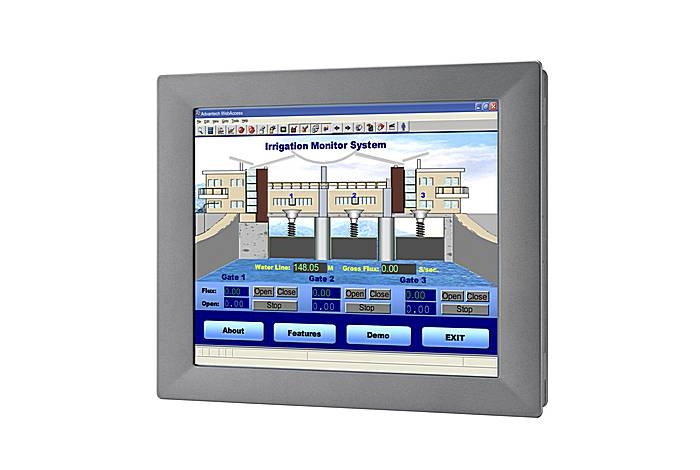 Economical industrial panel computer with 12